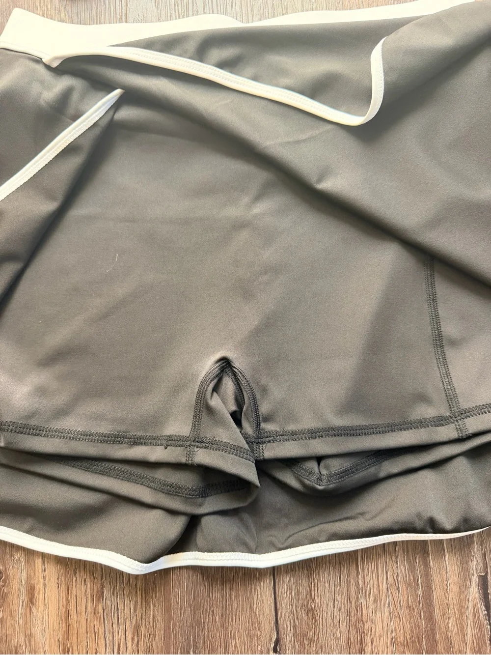 ALO Yoga Black and White Skirt Set